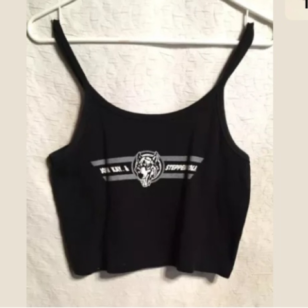 Steppenwolf Concert Black Crop Top John Kay S/M